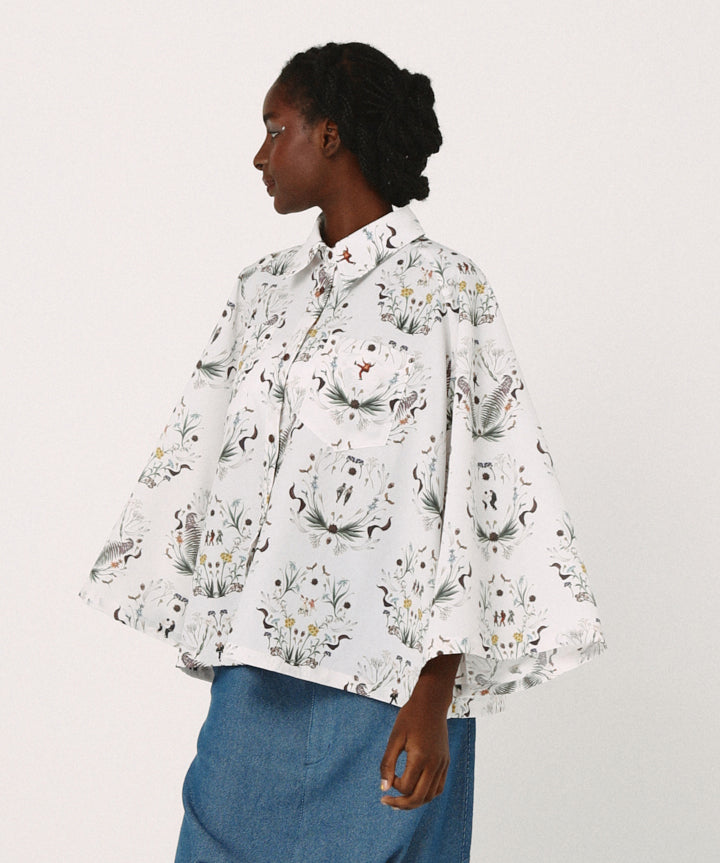 Dance In The Garden Cape Shirt