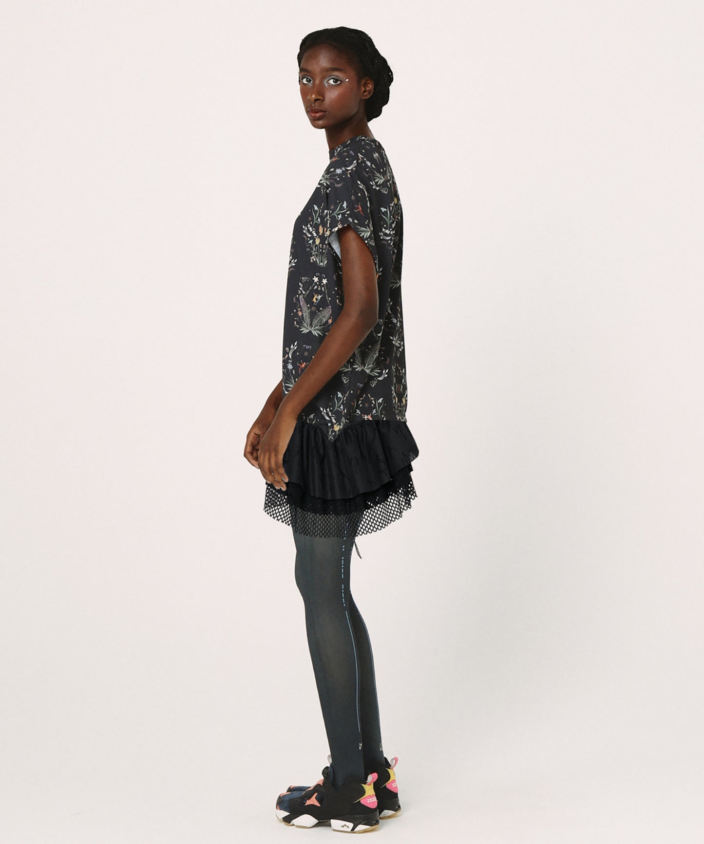 Frill Collar and Wrap Tutu Skirt