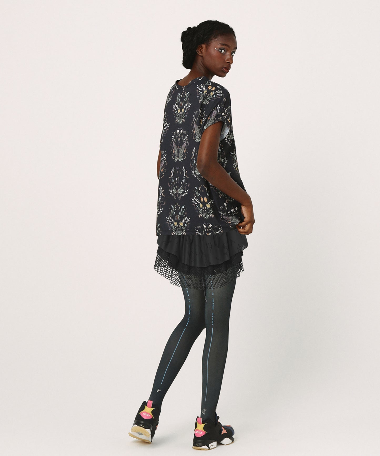 Frill Collar and Wrap Tutu Skirt