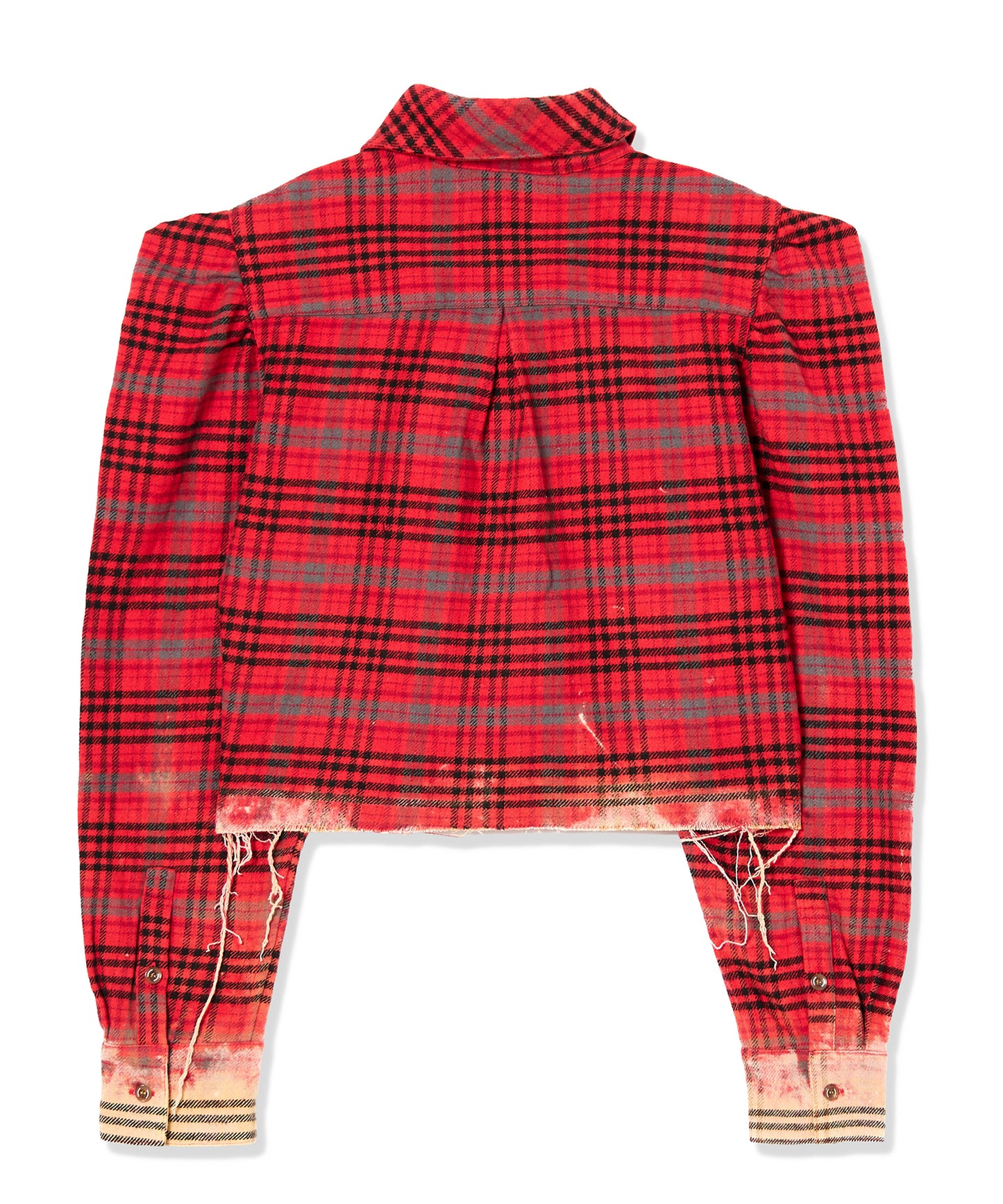 CHECK BLEACH SHIRT