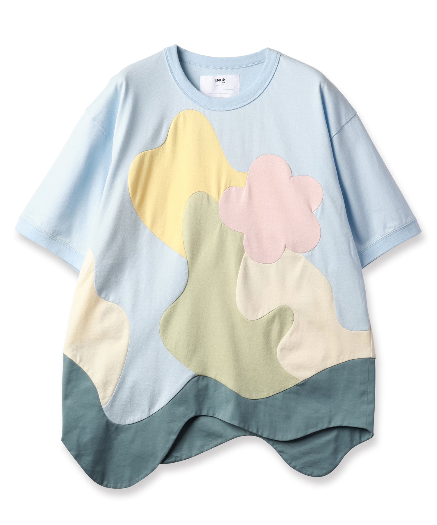 FLOWER PATTERN T-SHIRT