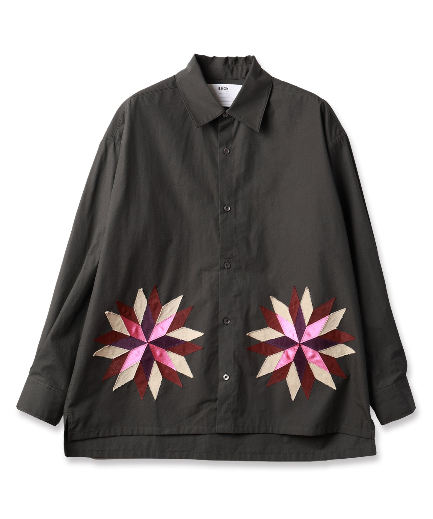 PATCHWORK DETAIL SHIRT