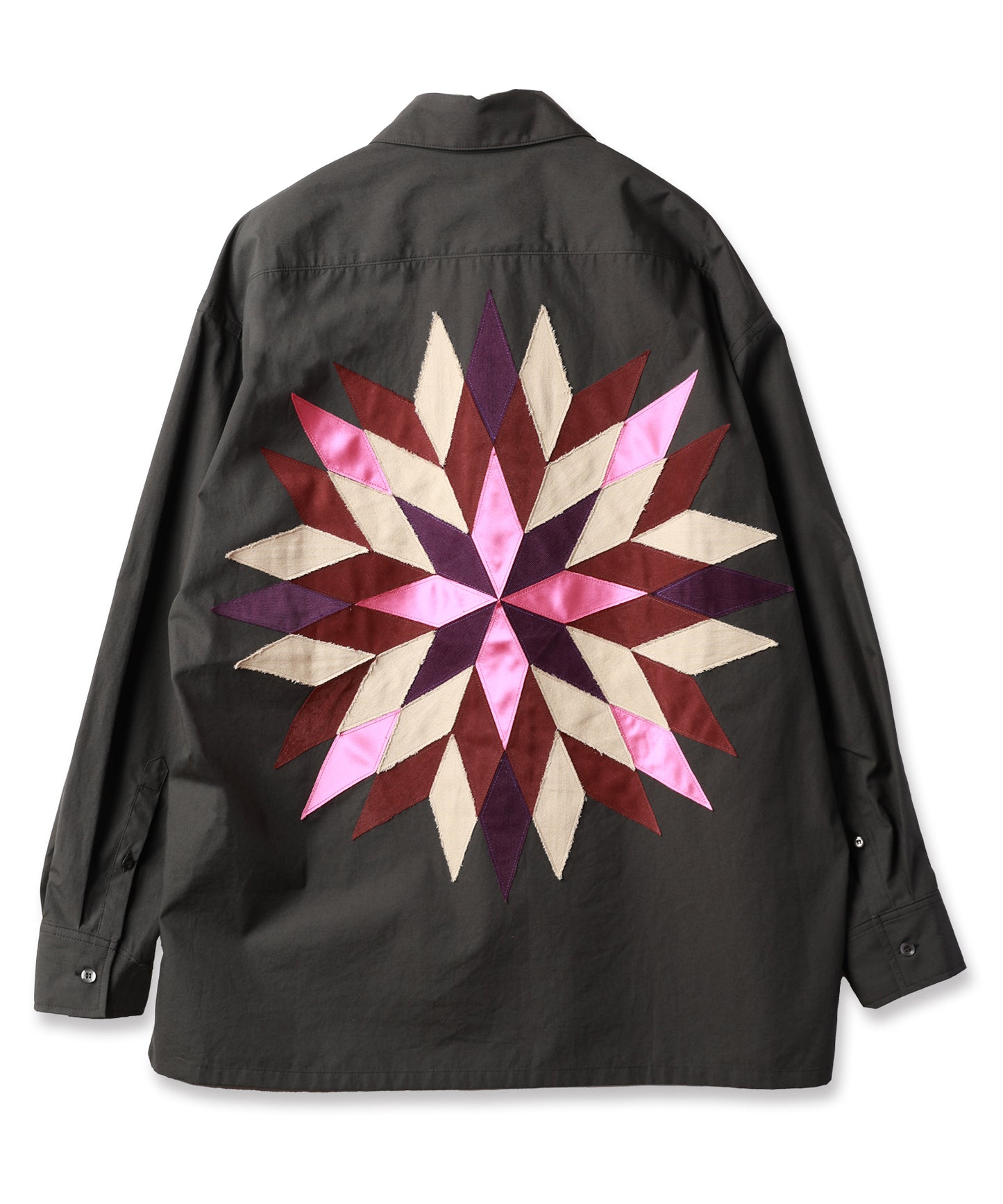 PATCHWORK DETAIL SHIRT