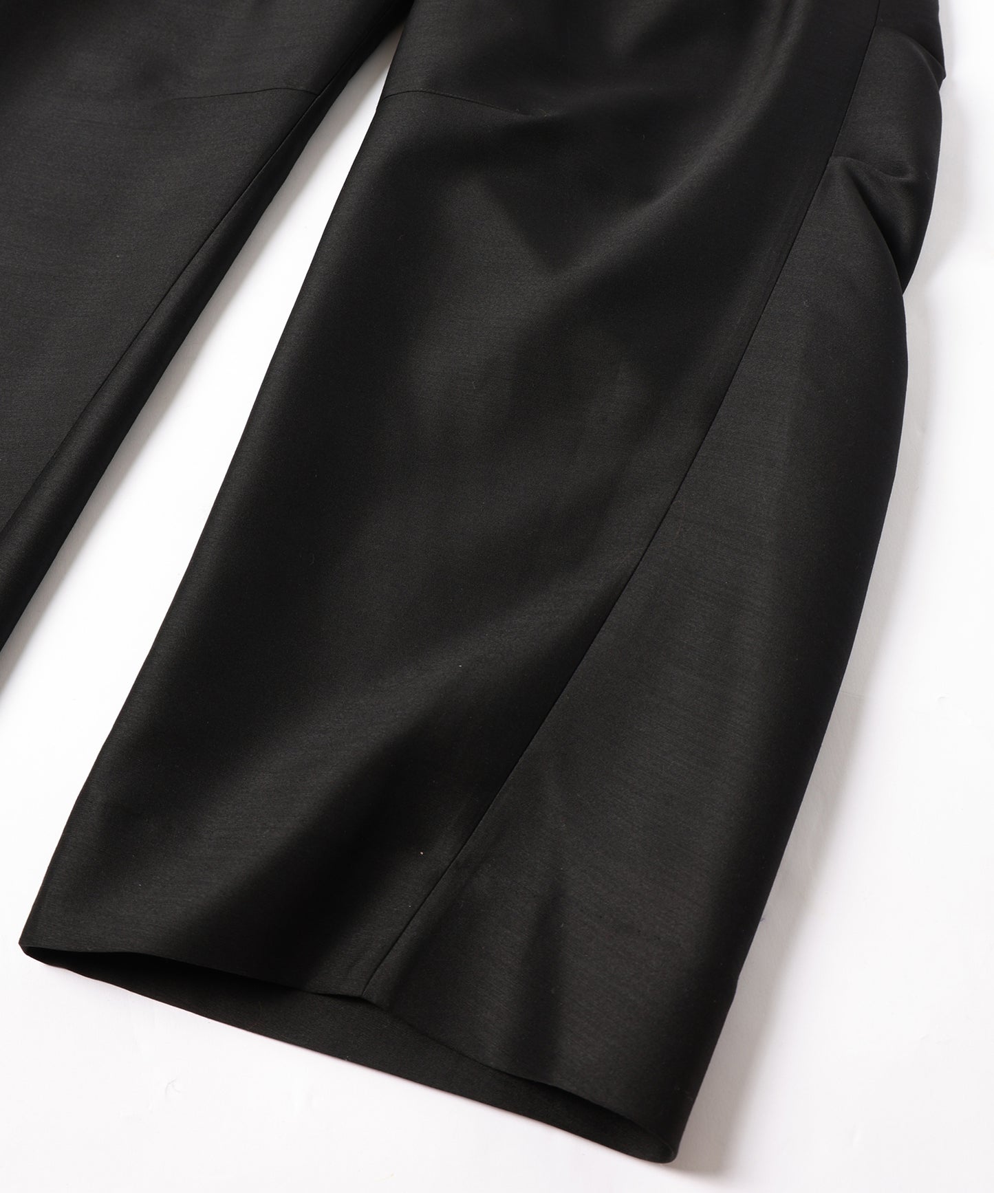 SILK WIDE TROUSERS