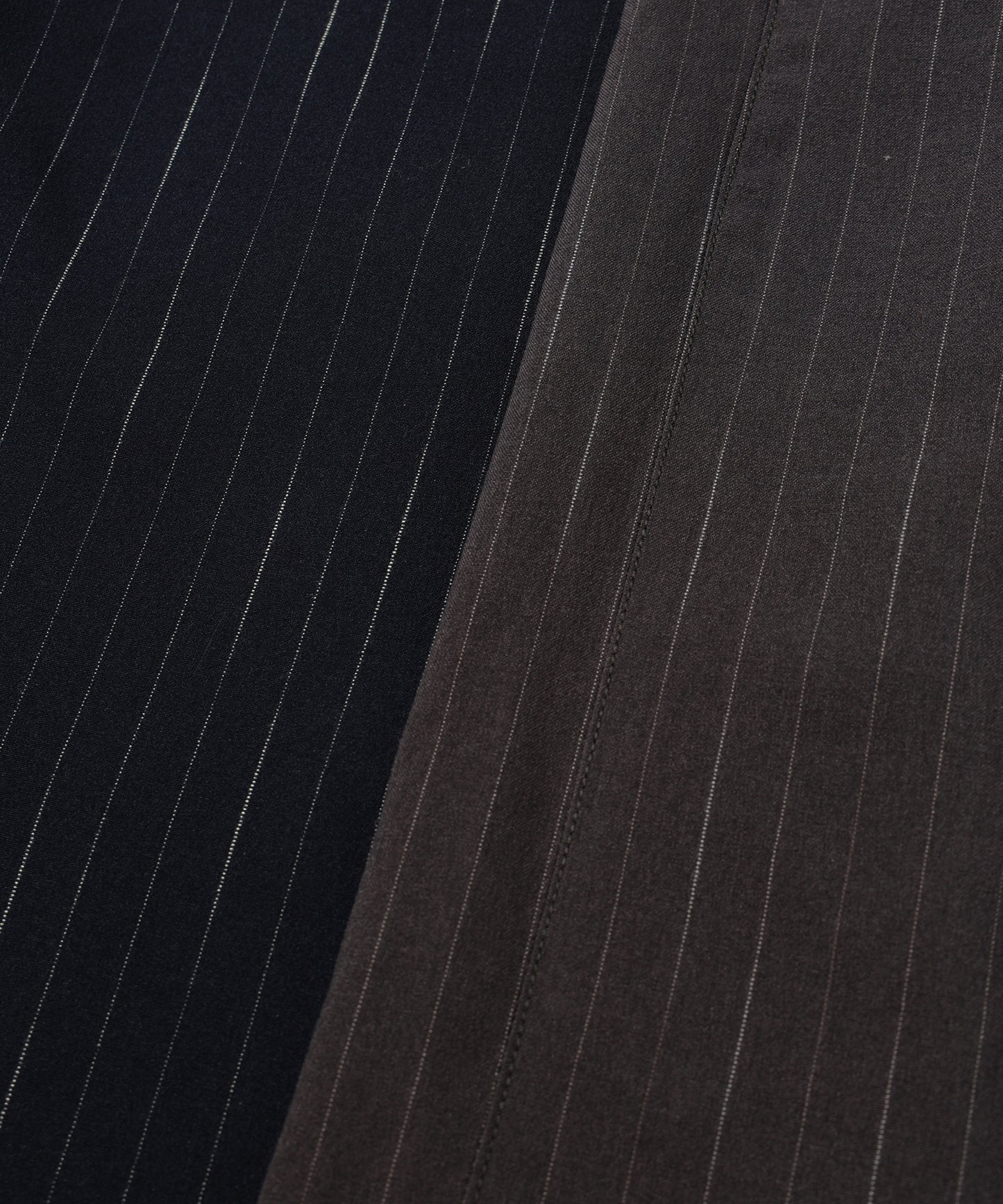 STRIPE WIDE ONE TUCK PANTS