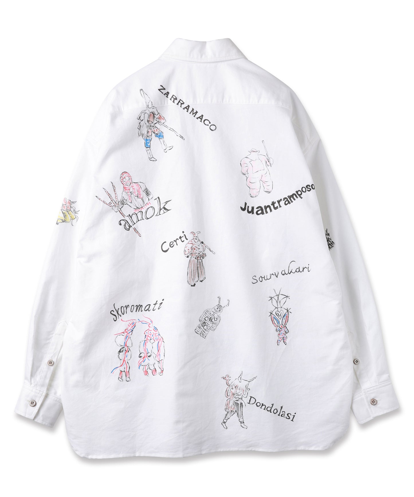 HAND PAINTING MONSTER SHIRT
