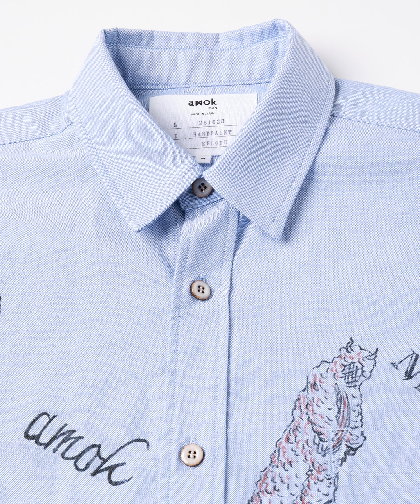 HAND PAINTING MONSTER SHIRT