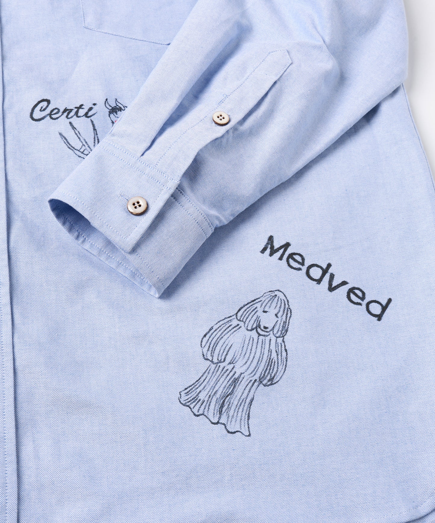 HAND PAINTING MONSTER SHIRT