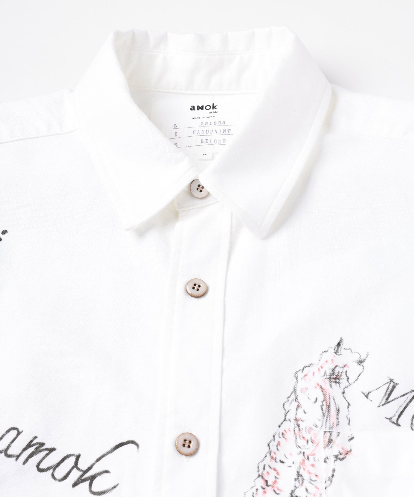 HAND PAINTING MONSTER SHIRT