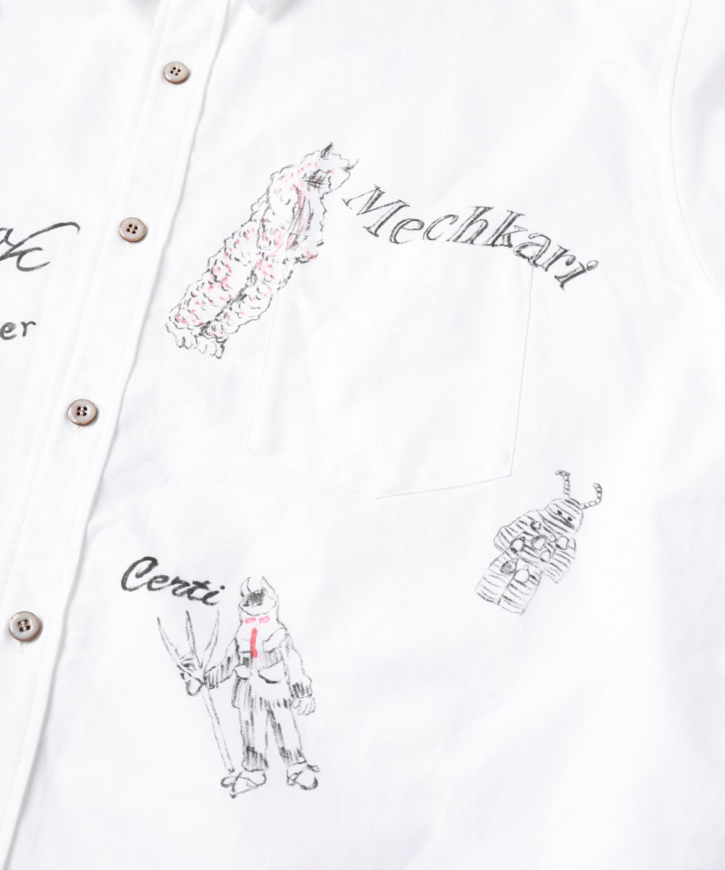 HAND PAINTING MONSTER SHIRT