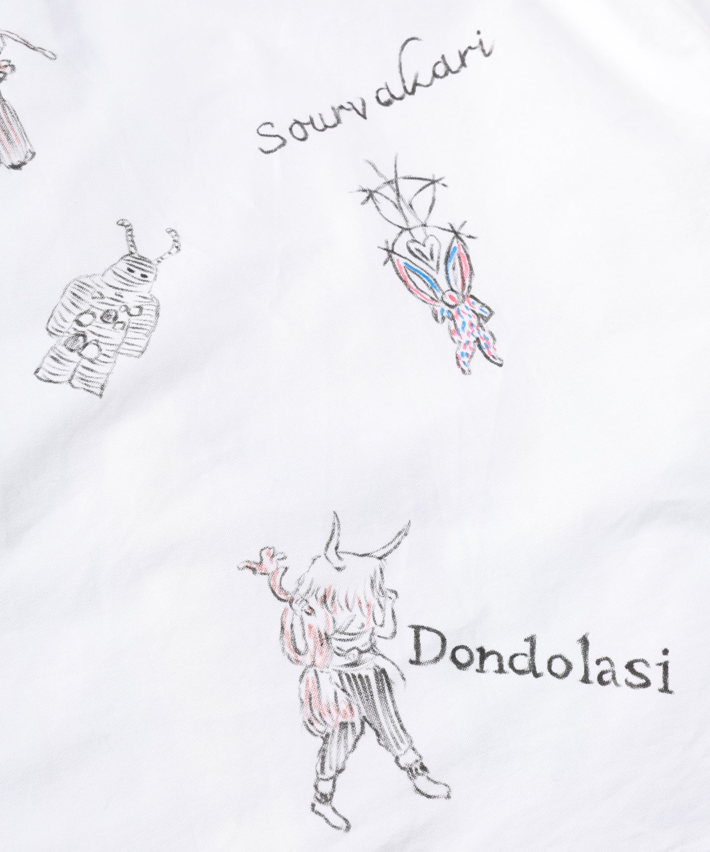 HAND PAINTING MONSTER SHIRT