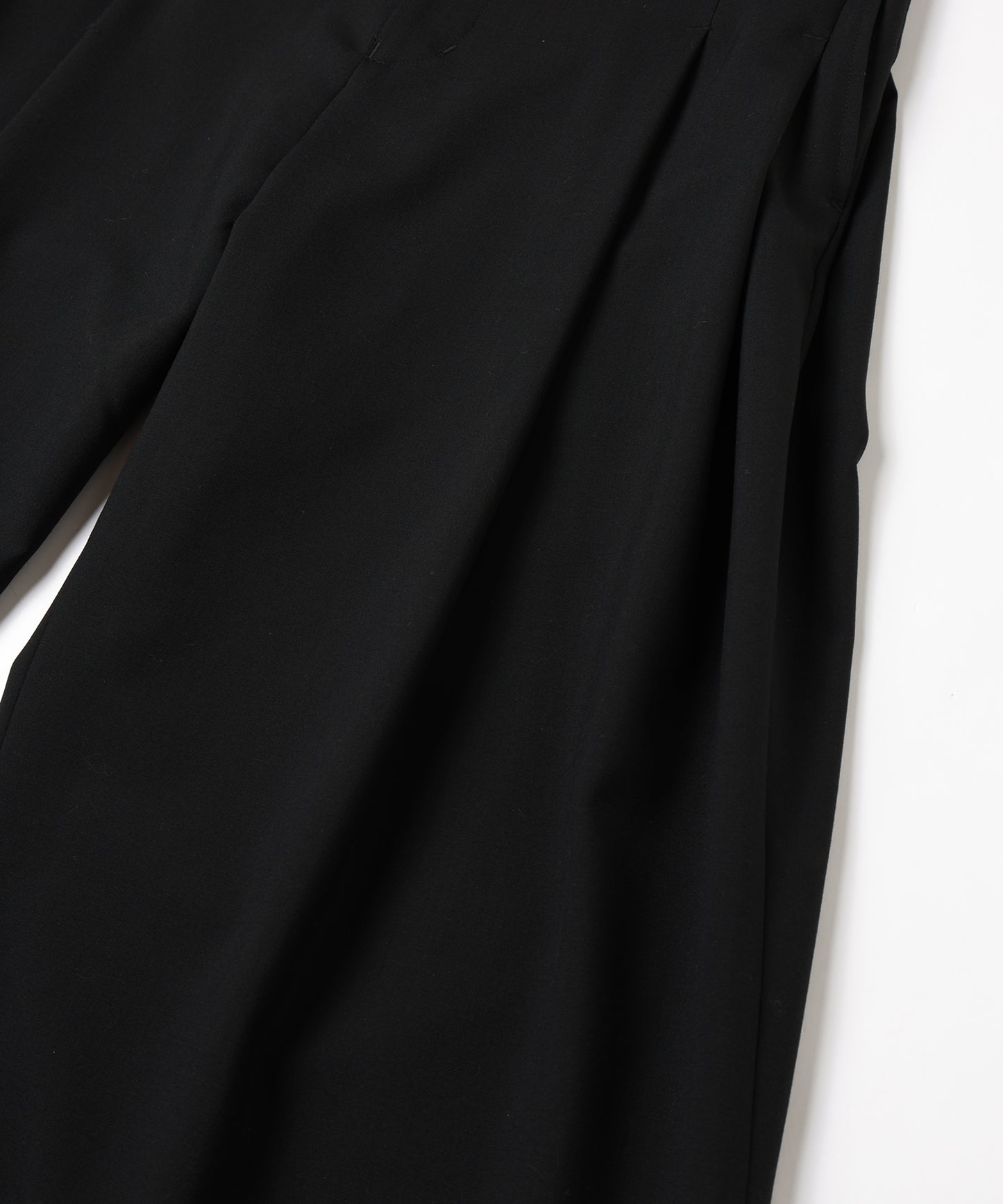 WOOL WIDE TROUSERS
