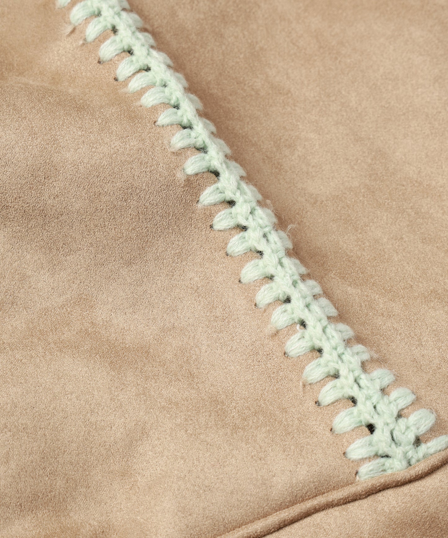 HAND KNITTING BOA BLOUSON