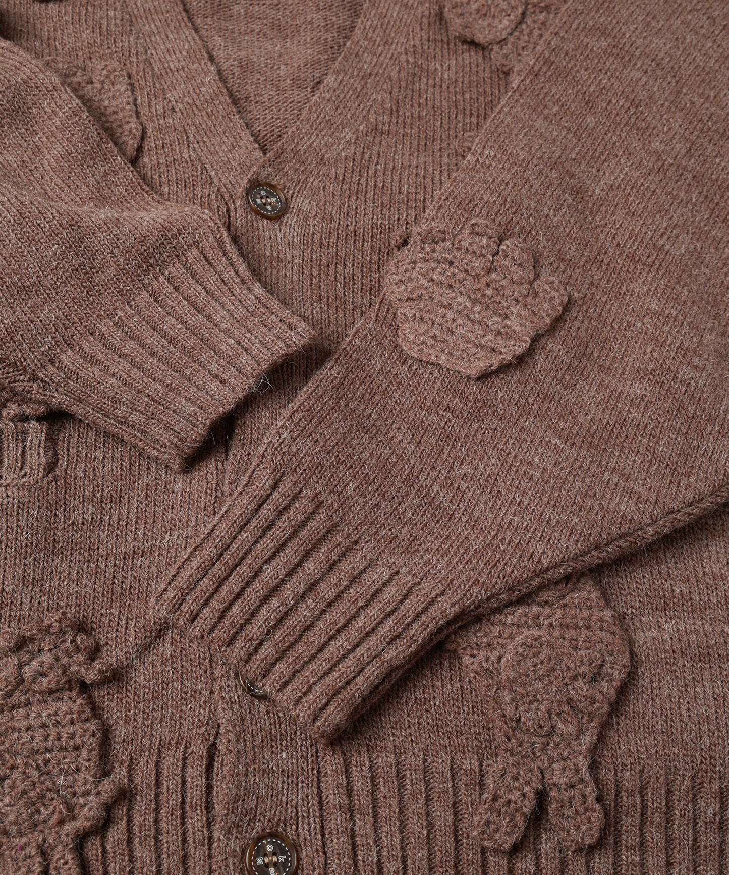 MONSTER CROCHET KNIT CARDIGAN【9月中旬】