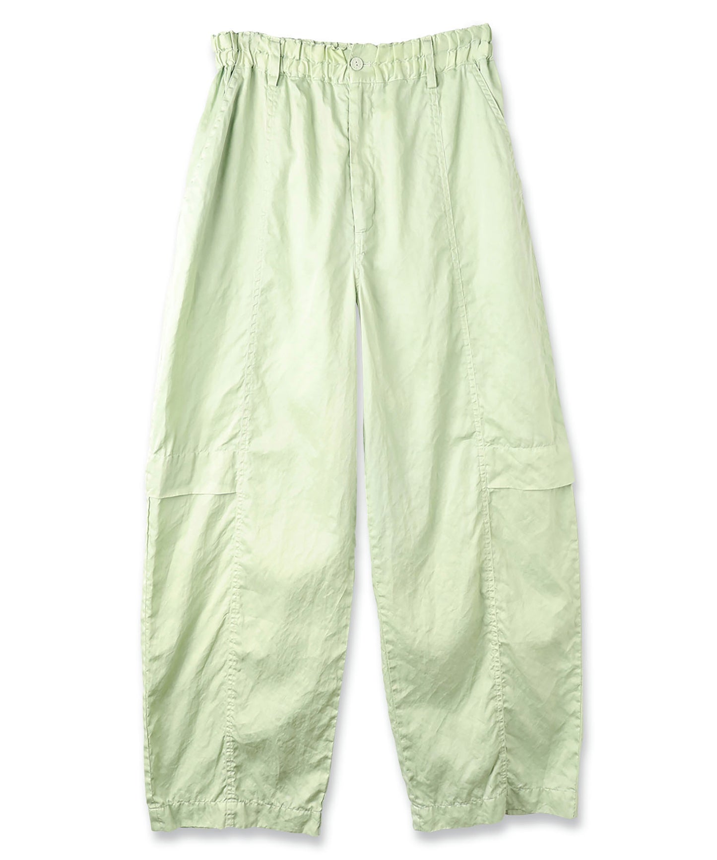 CRASH SATIN LOOSE WIDE PANTS