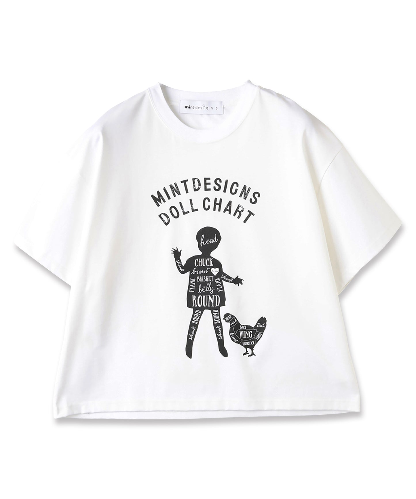 DOLL CHART T-SHIRT 【納期5月下旬】