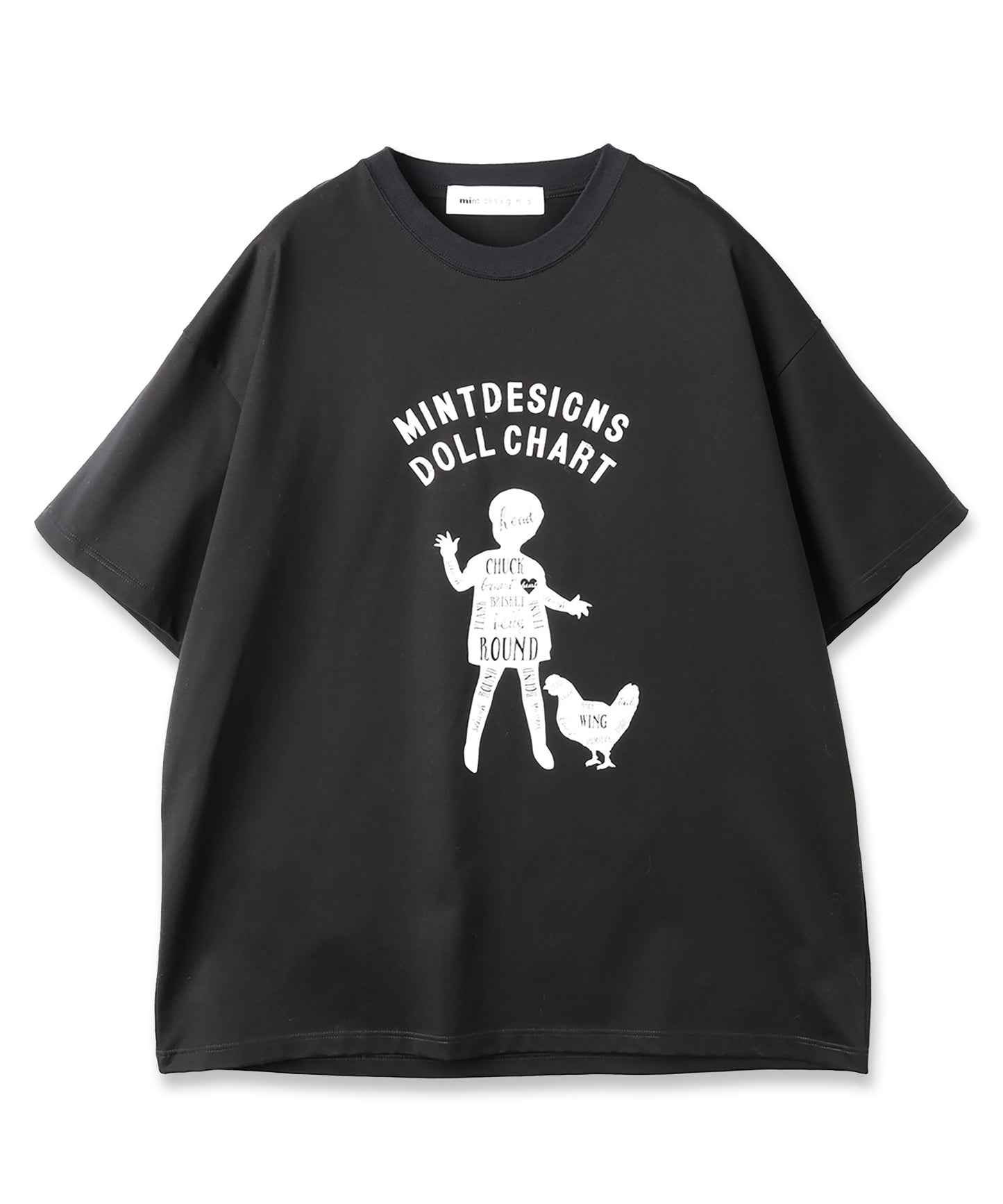 DOLL CHART T-SHIRT 【納期5月下旬】