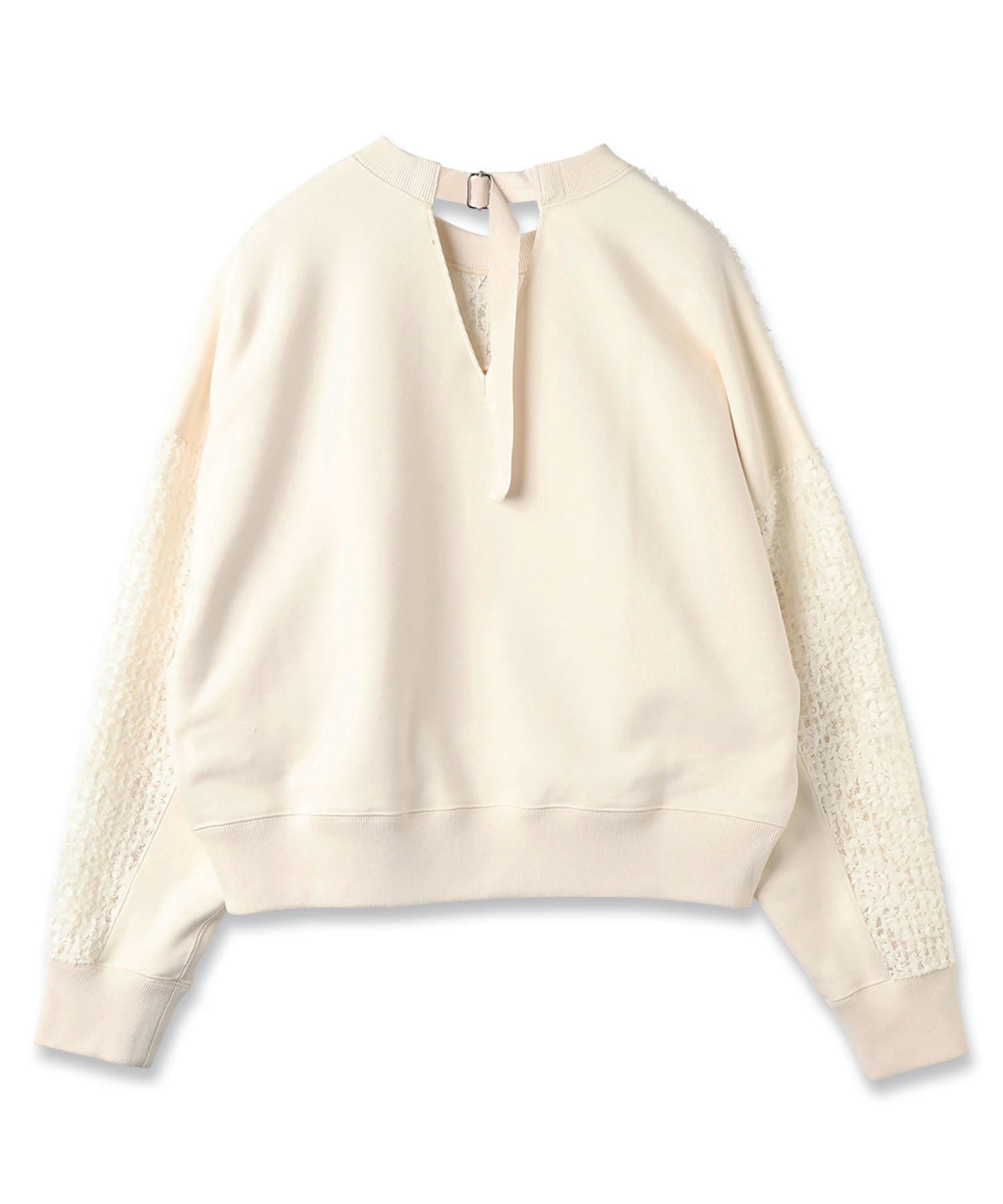 FEATHER LACE SWEAT