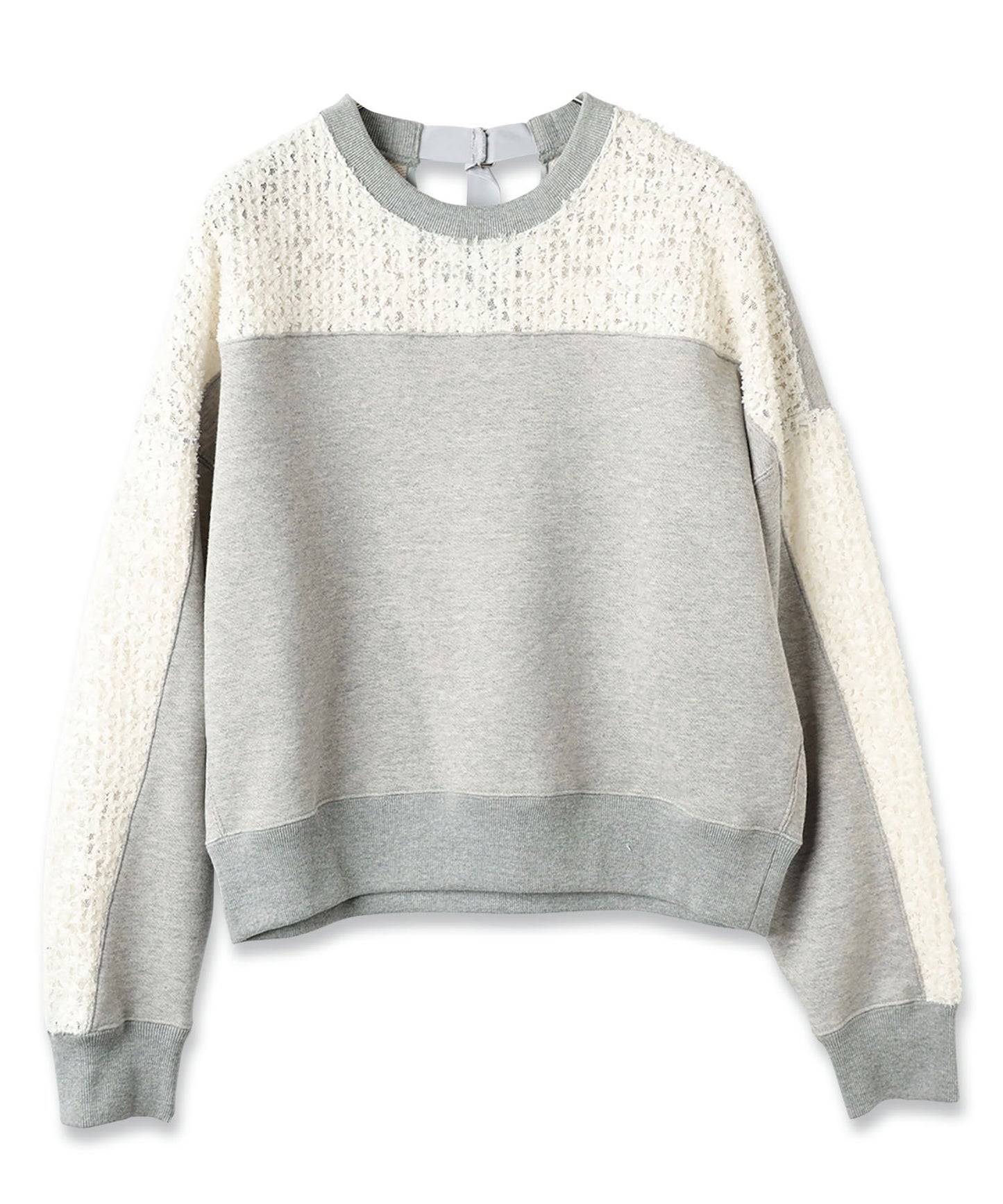 FEATHER LACE SWEAT
