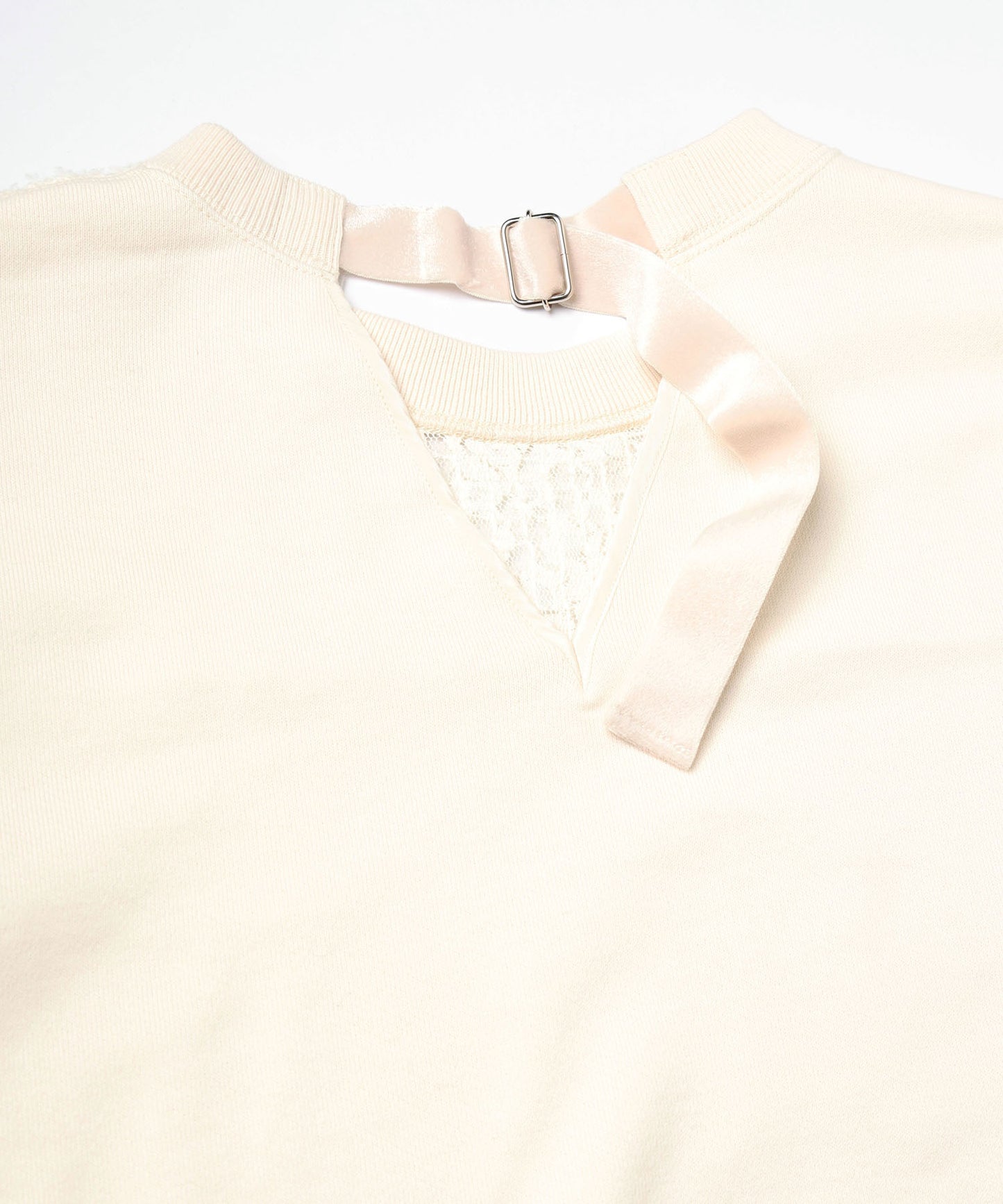 FEATHER LACE SWEAT