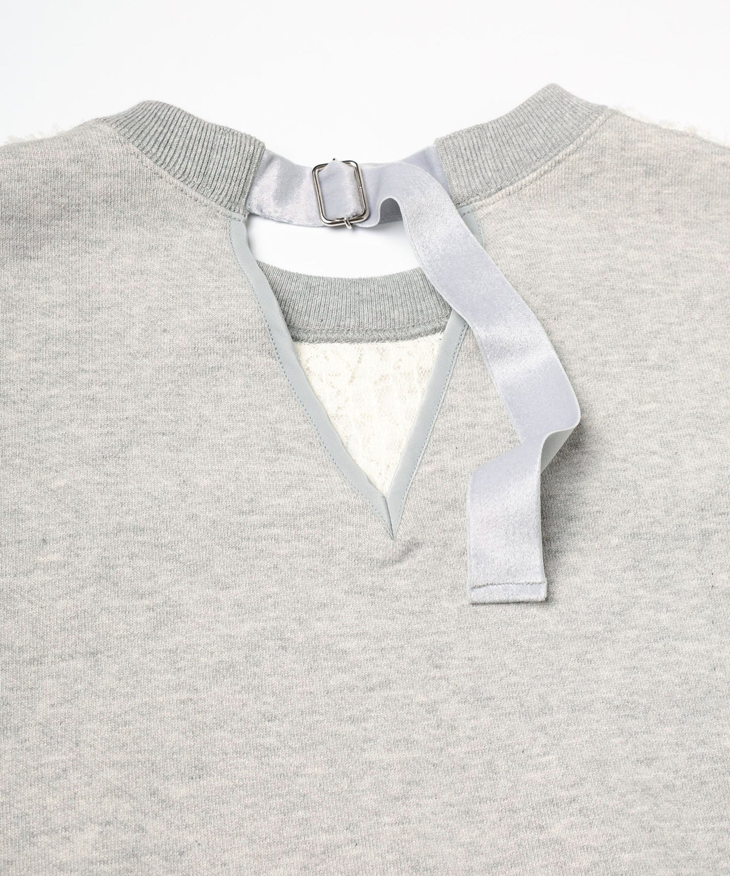 FEATHER LACE SWEAT