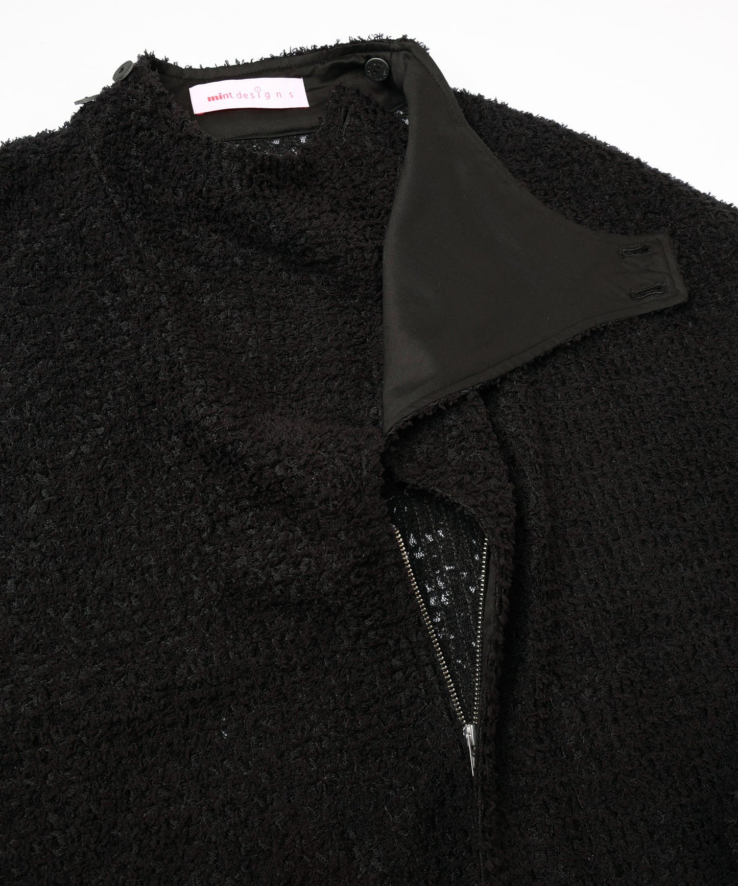 FEATHER LACE BLOUSON