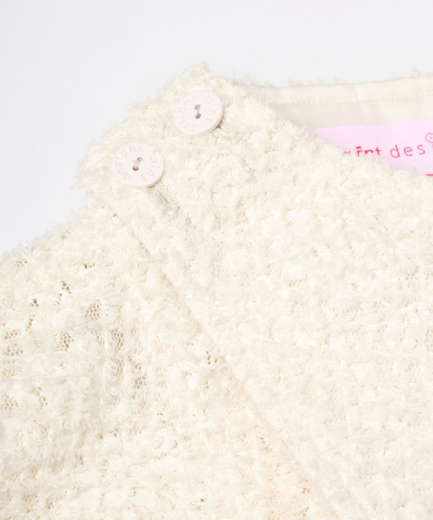 FEATHER LACE BLOUSON