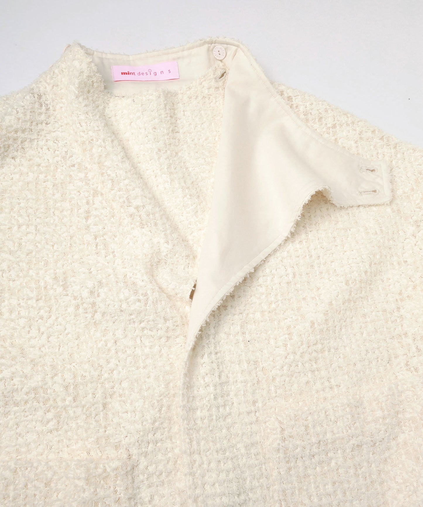 FEATHER LACE BLOUSON