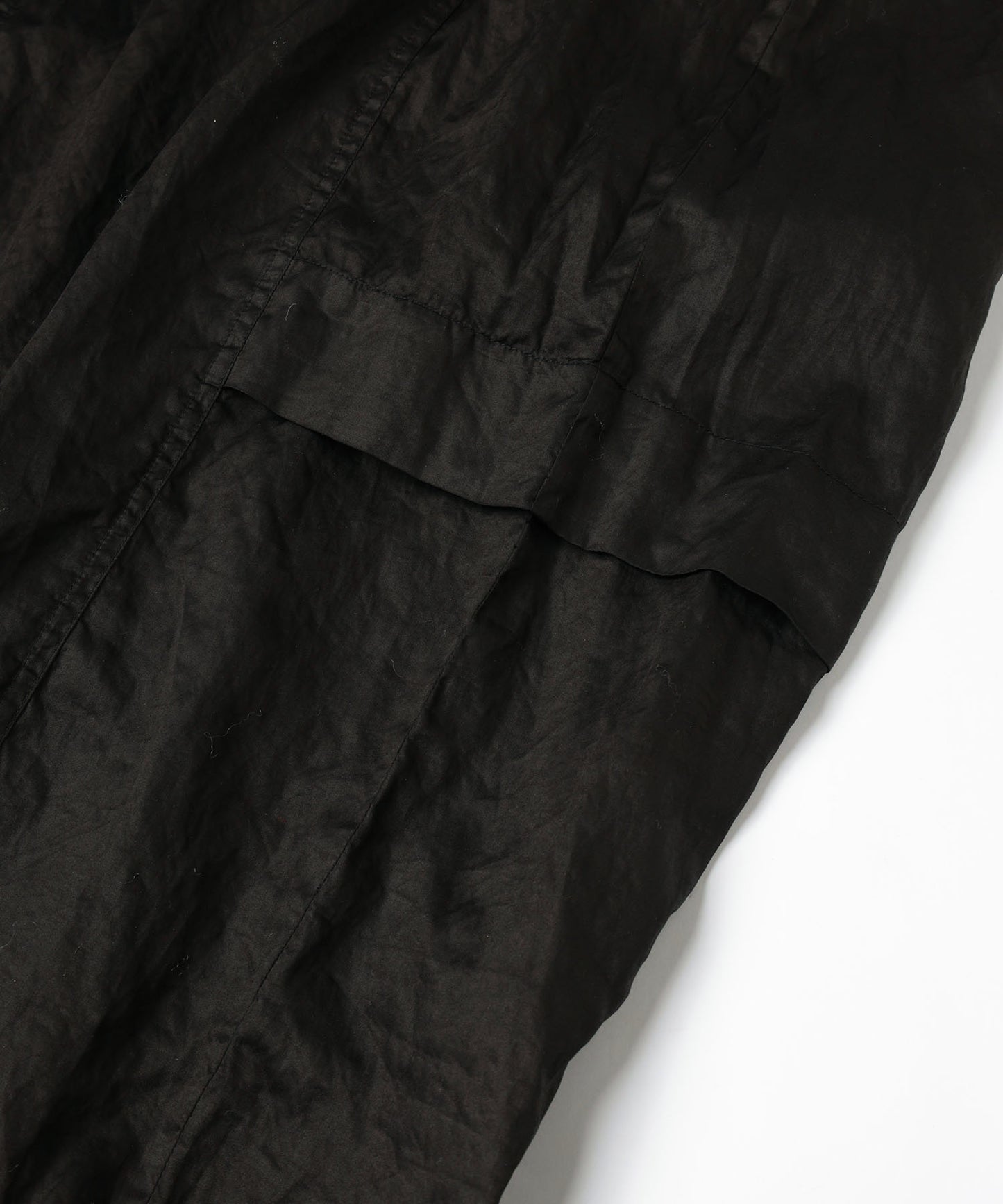 CRASH SATIN LOOSE WIDE PANTS