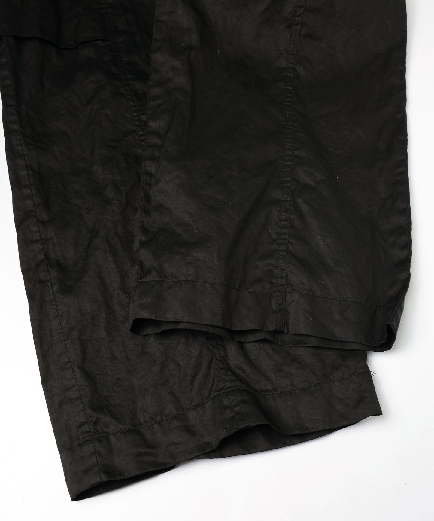 CRASH SATIN LOOSE WIDE PANTS
