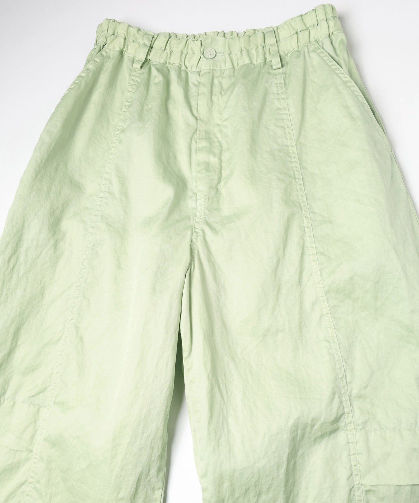 CRASH SATIN LOOSE WIDE PANTS