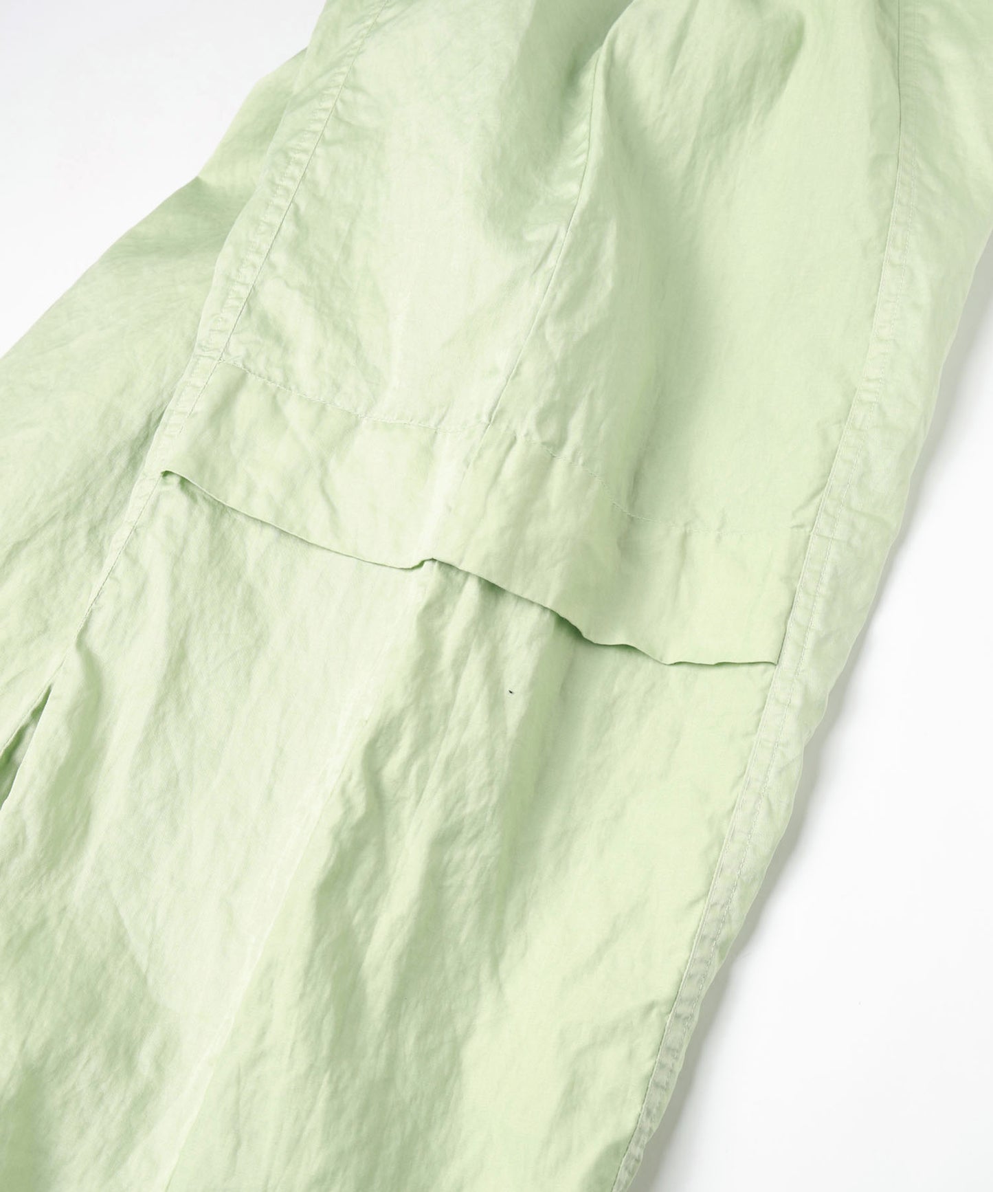 CRASH SATIN LOOSE WIDE PANTS