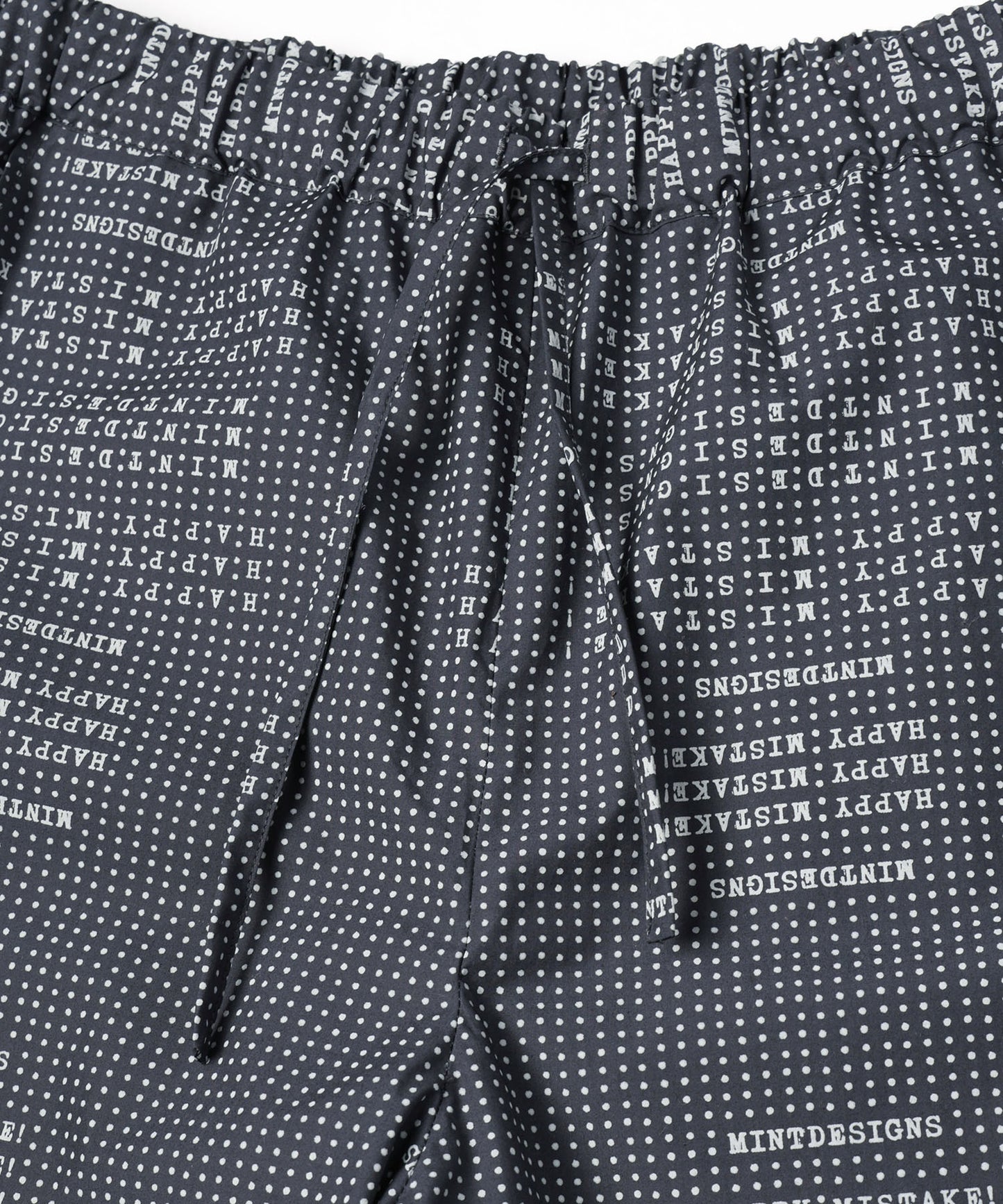 DOT TYPE GATHER PANTS