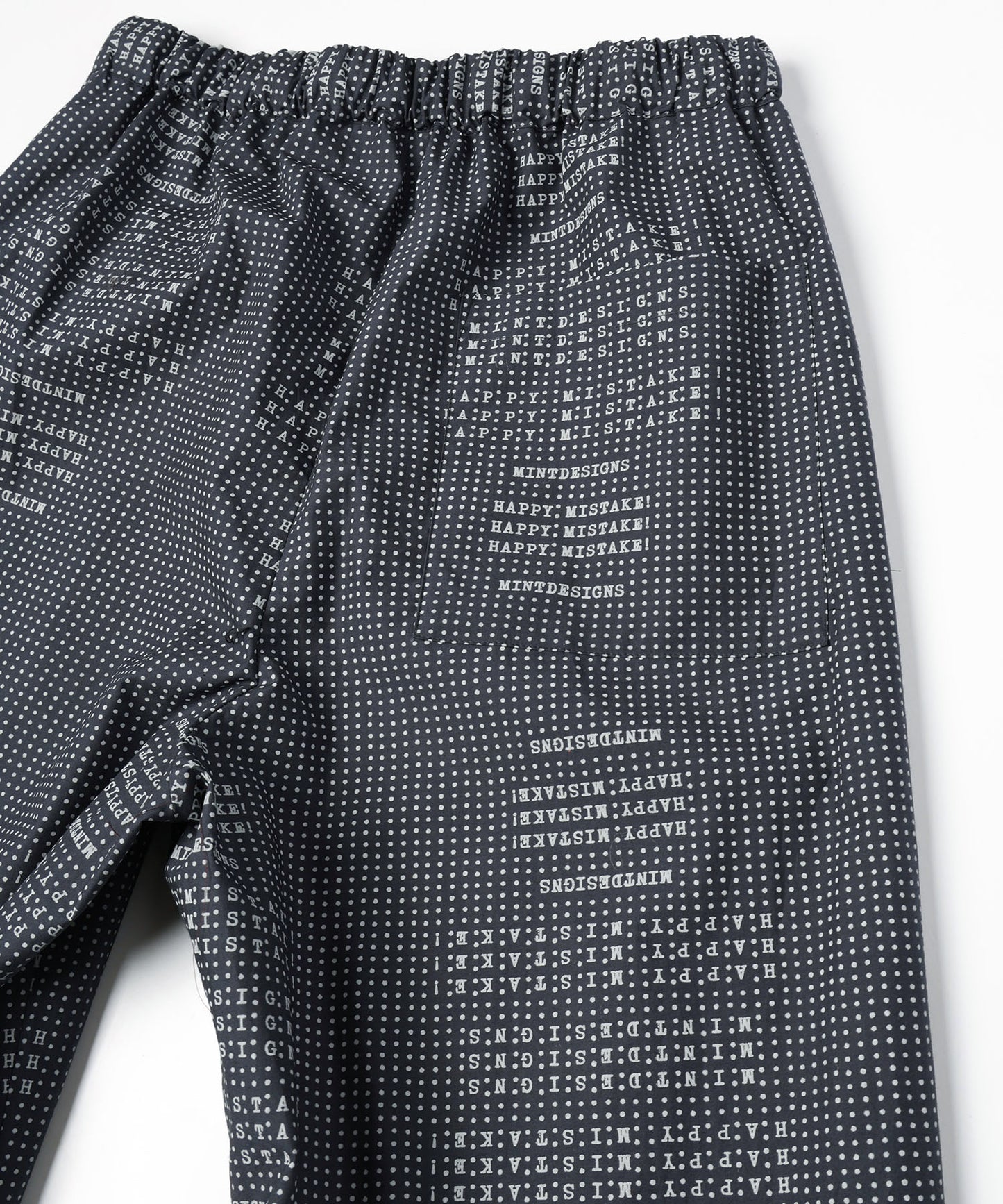 DOT TYPE GATHER PANTS
