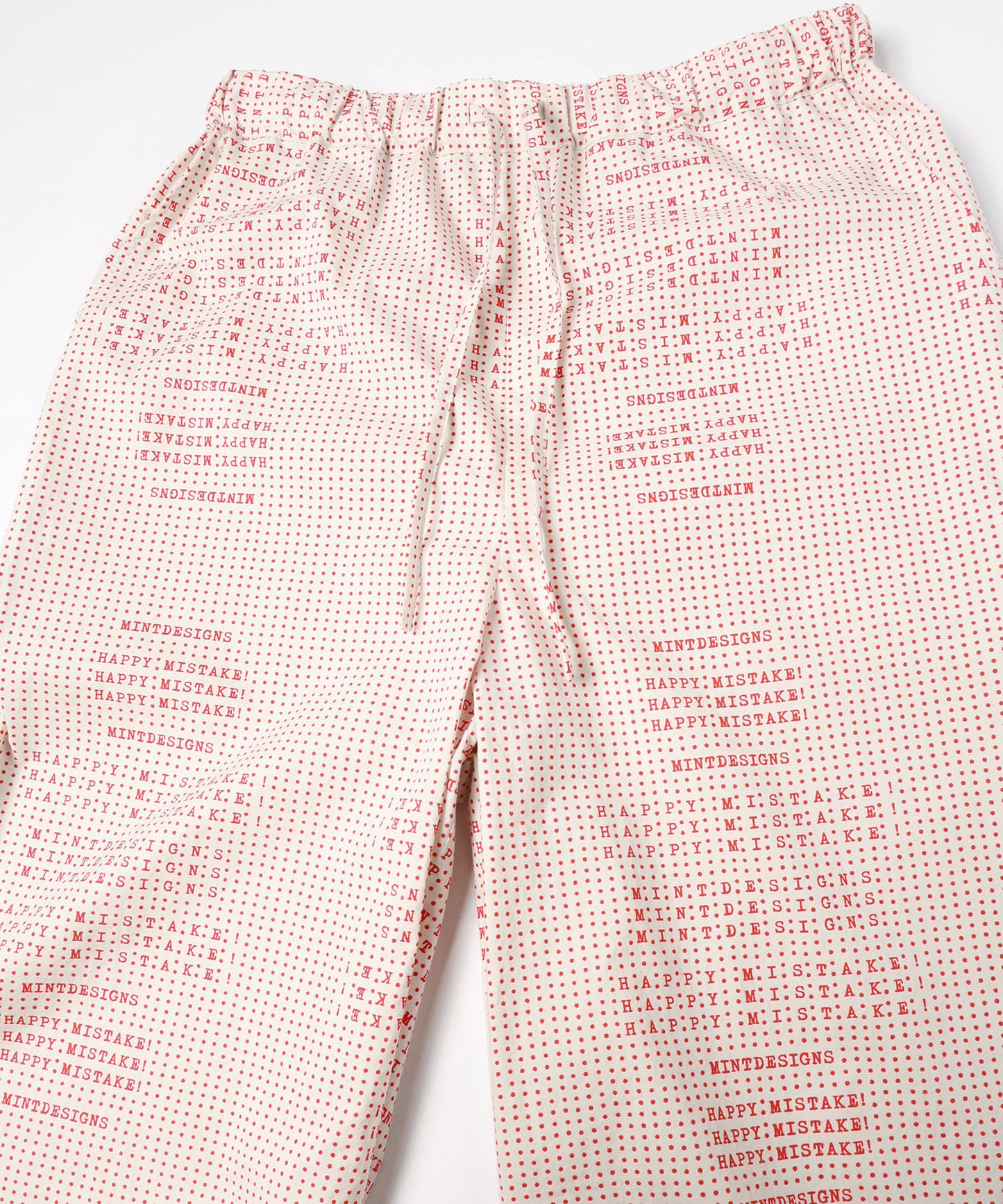 DOT TYPE GATHER PANTS