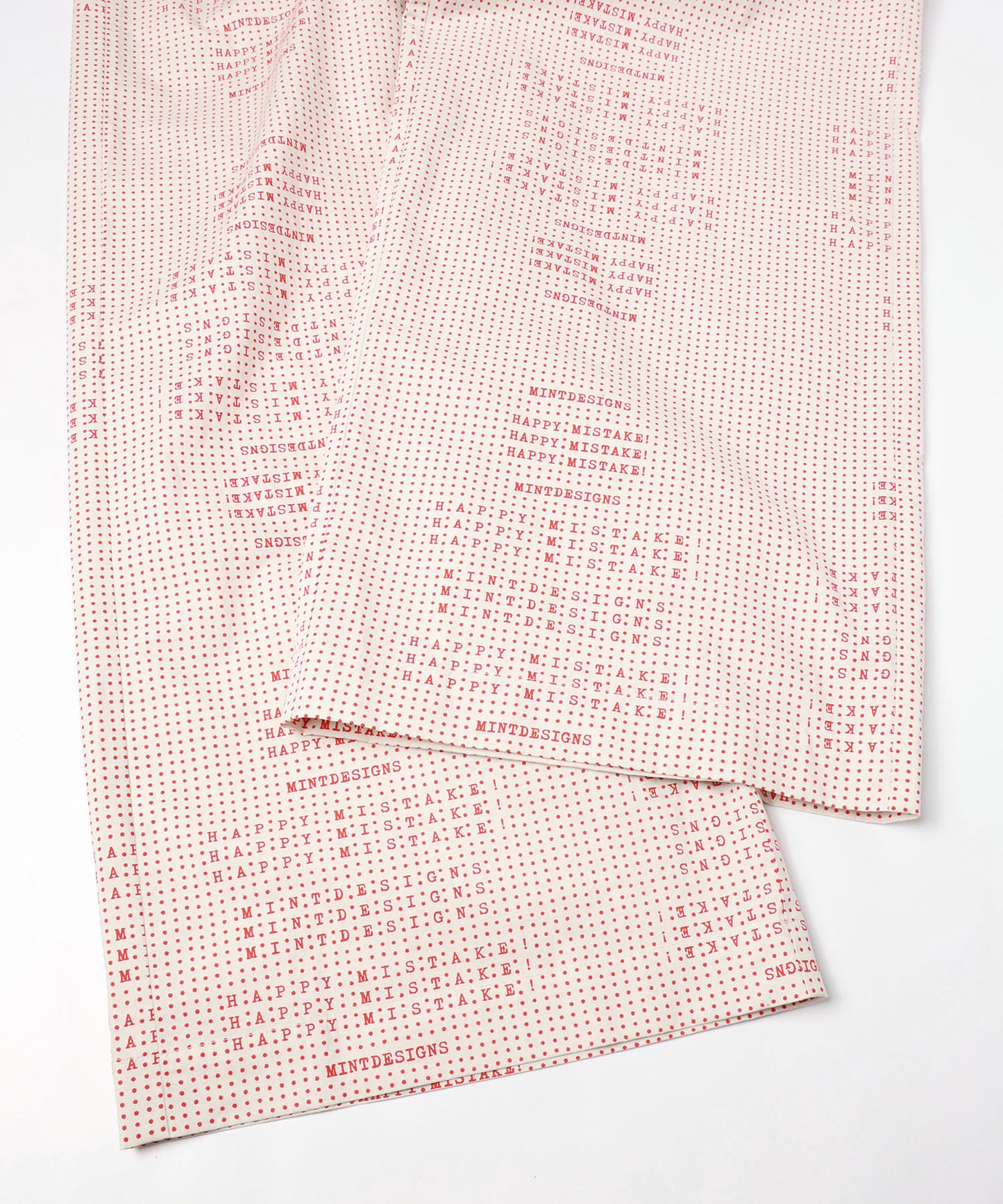 DOT TYPE GATHER PANTS