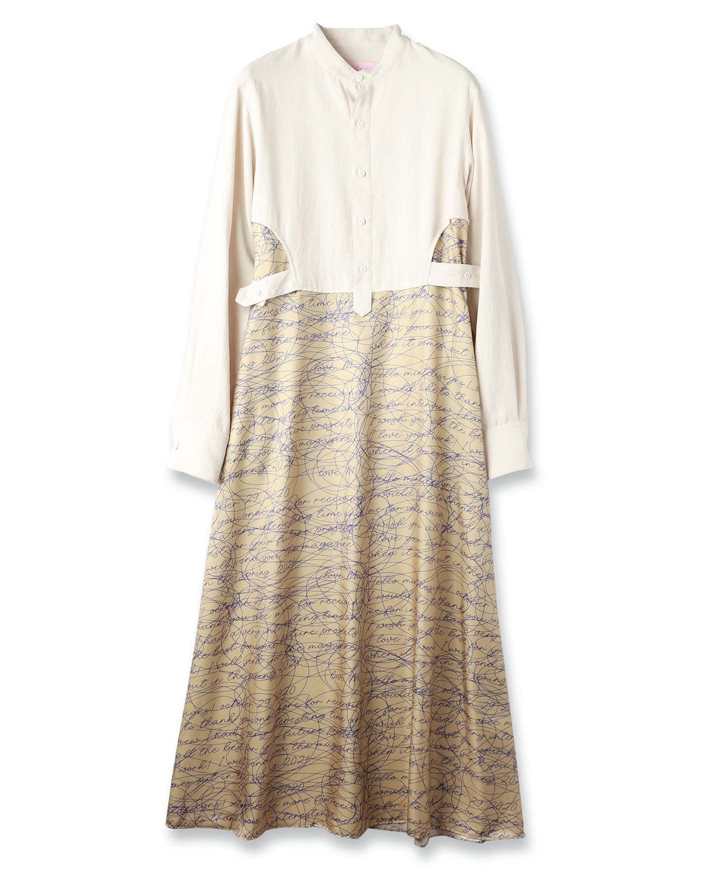 INK LETTER DRESS