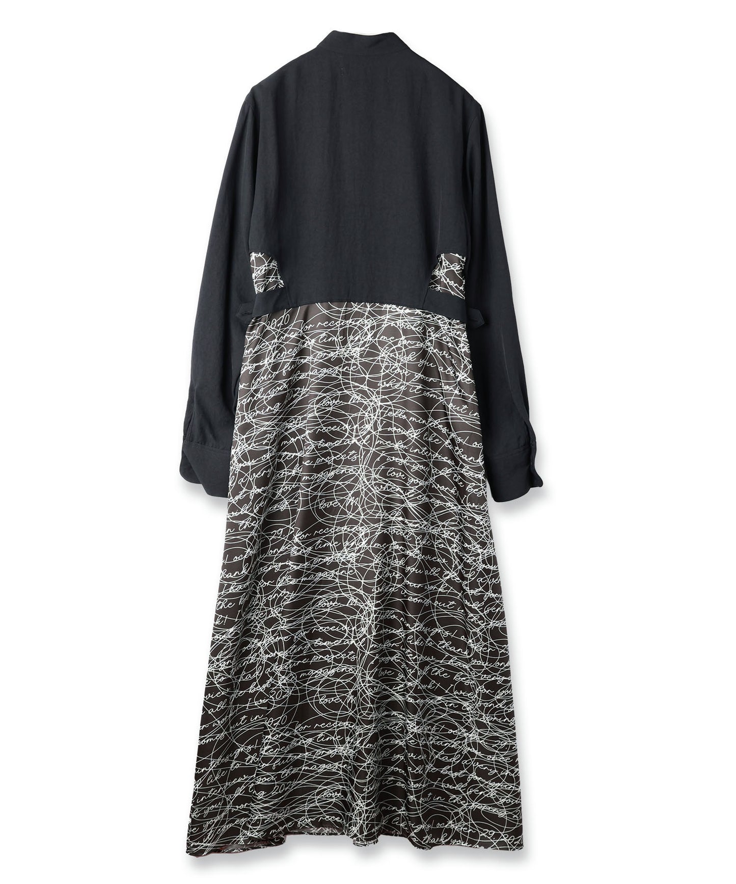INK LETTER DRESS