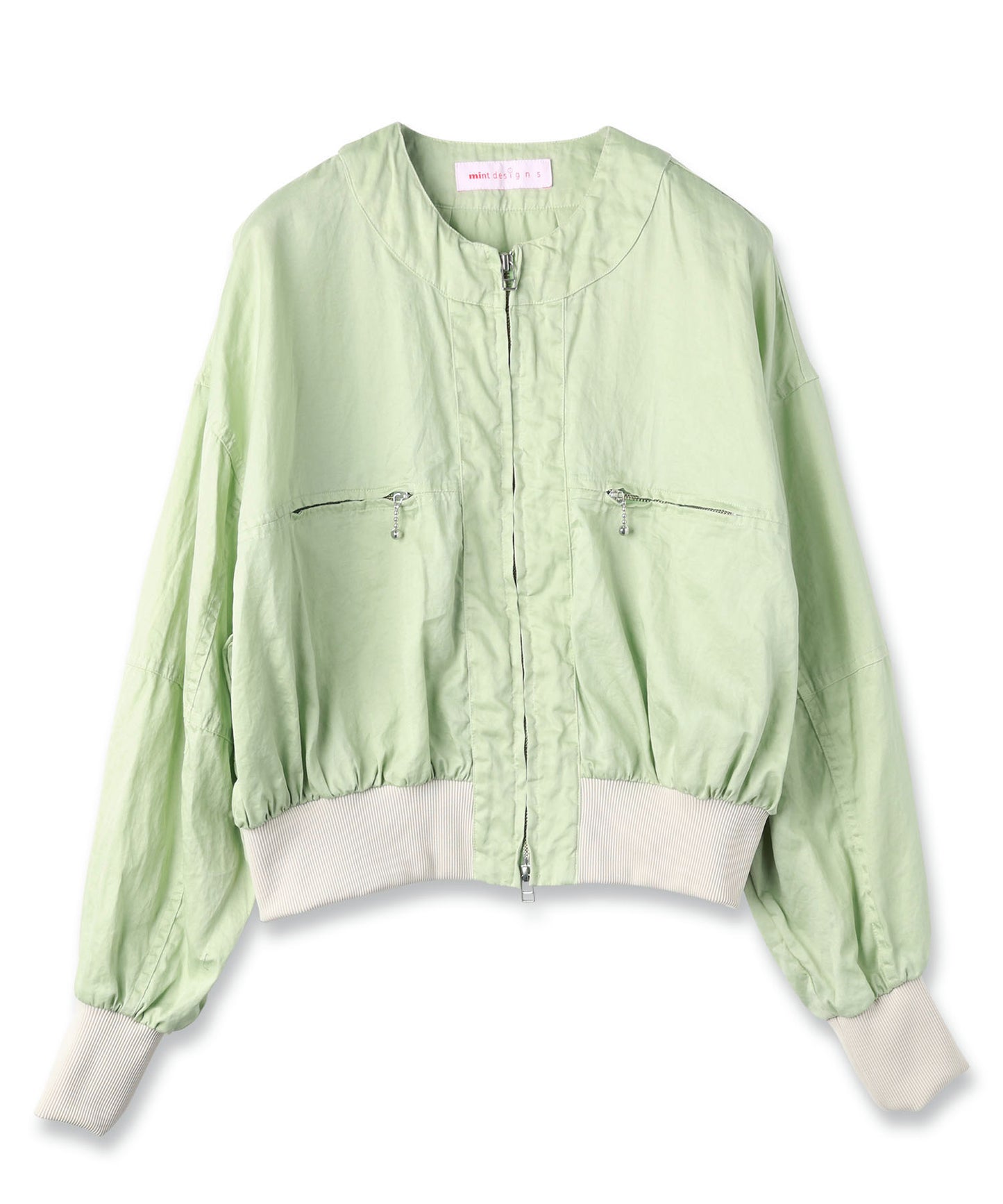 CRASH SATIN SHORT BLOUSON