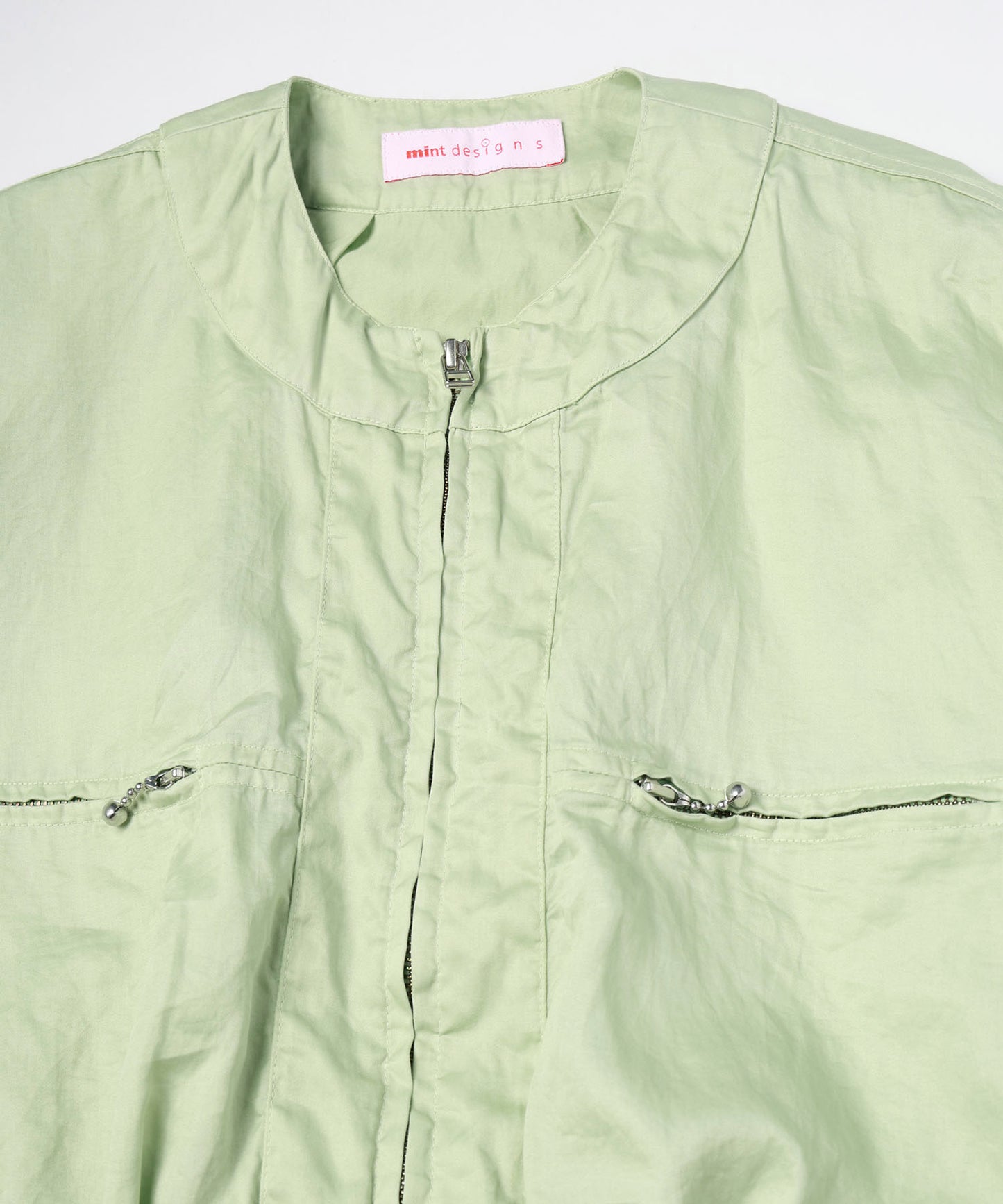 CRASH SATIN SHORT BLOUSON