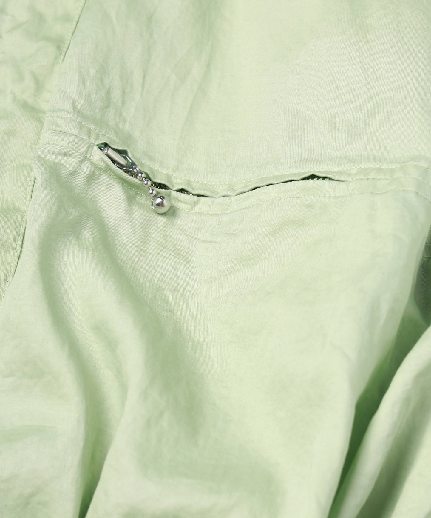 CRASH SATIN SHORT BLOUSON