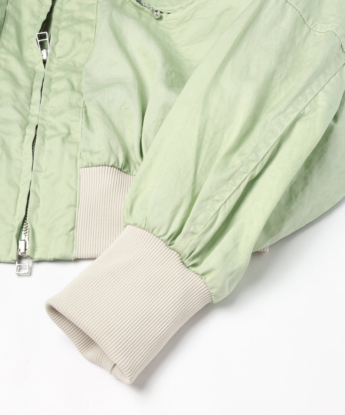CRASH SATIN SHORT BLOUSON