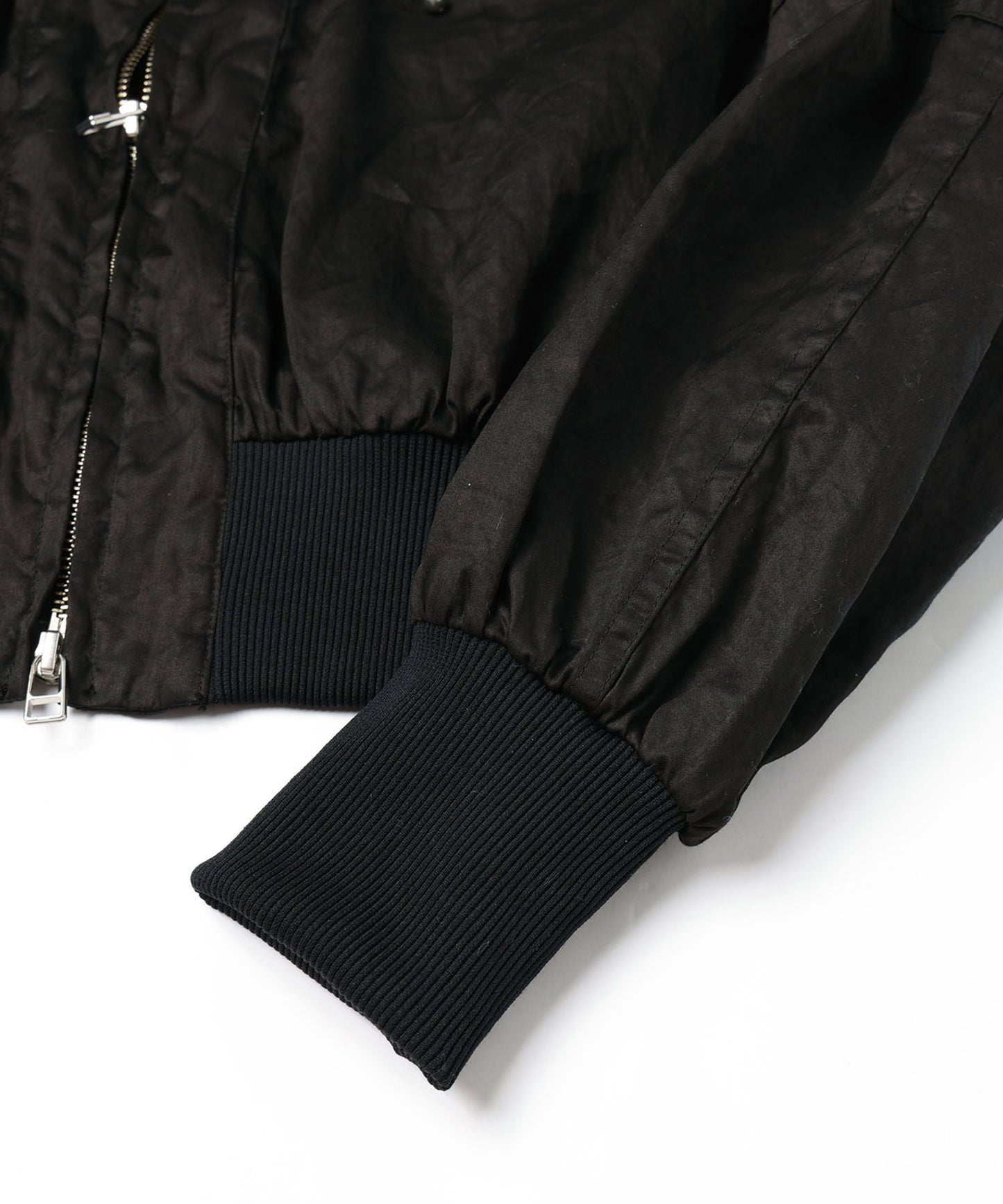 CRASH SATIN SHORT BLOUSON