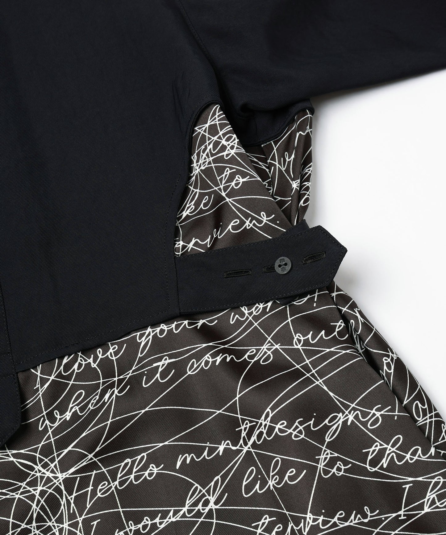 INK LETTER DRESS