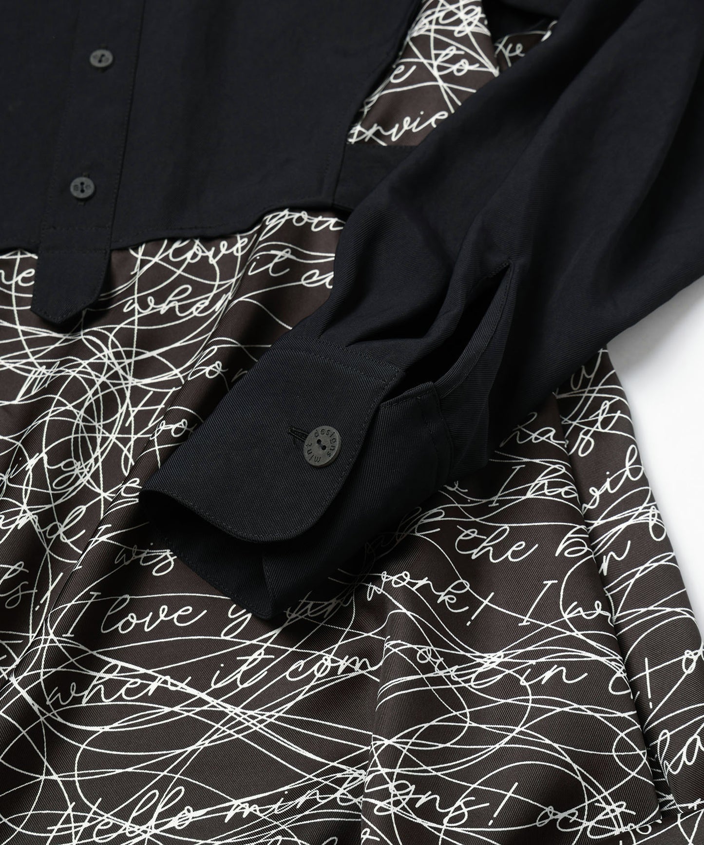 INK LETTER DRESS