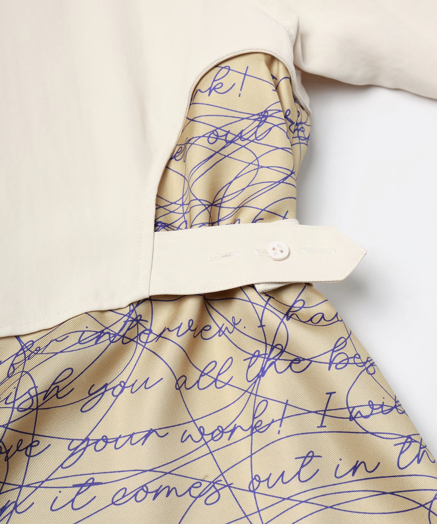 INK LETTER DRESS