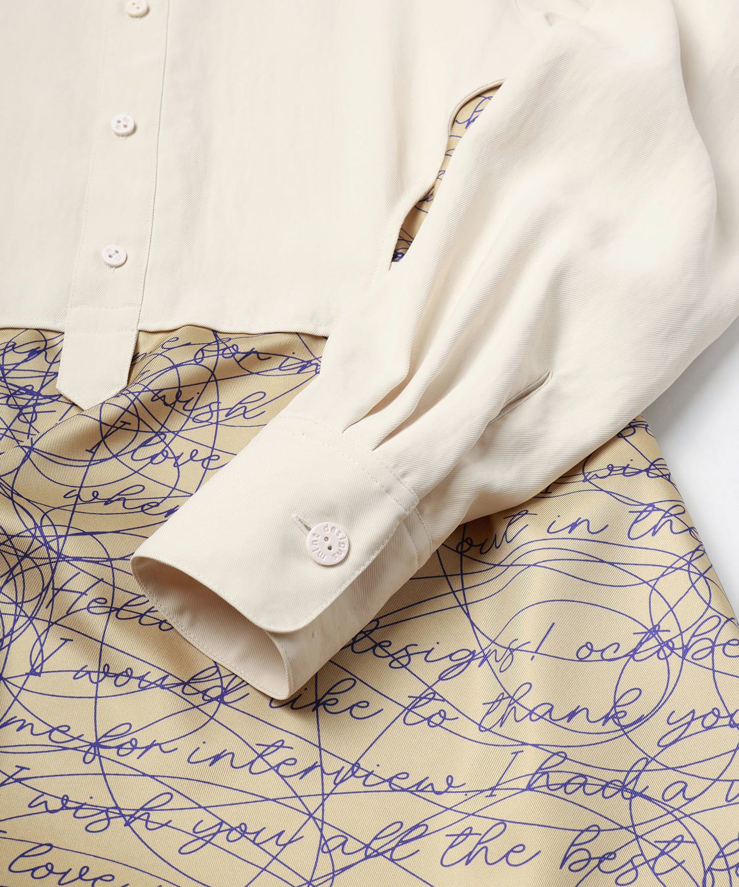 INK LETTER DRESS