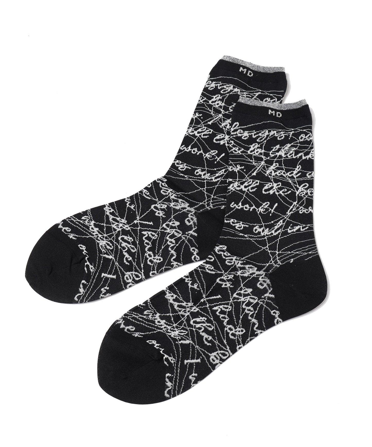 INK LETTER SOCKS