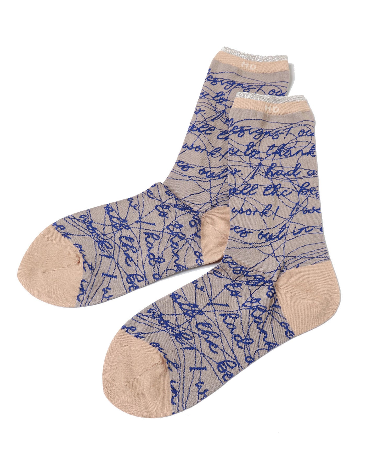 INK LETTER SOCKS