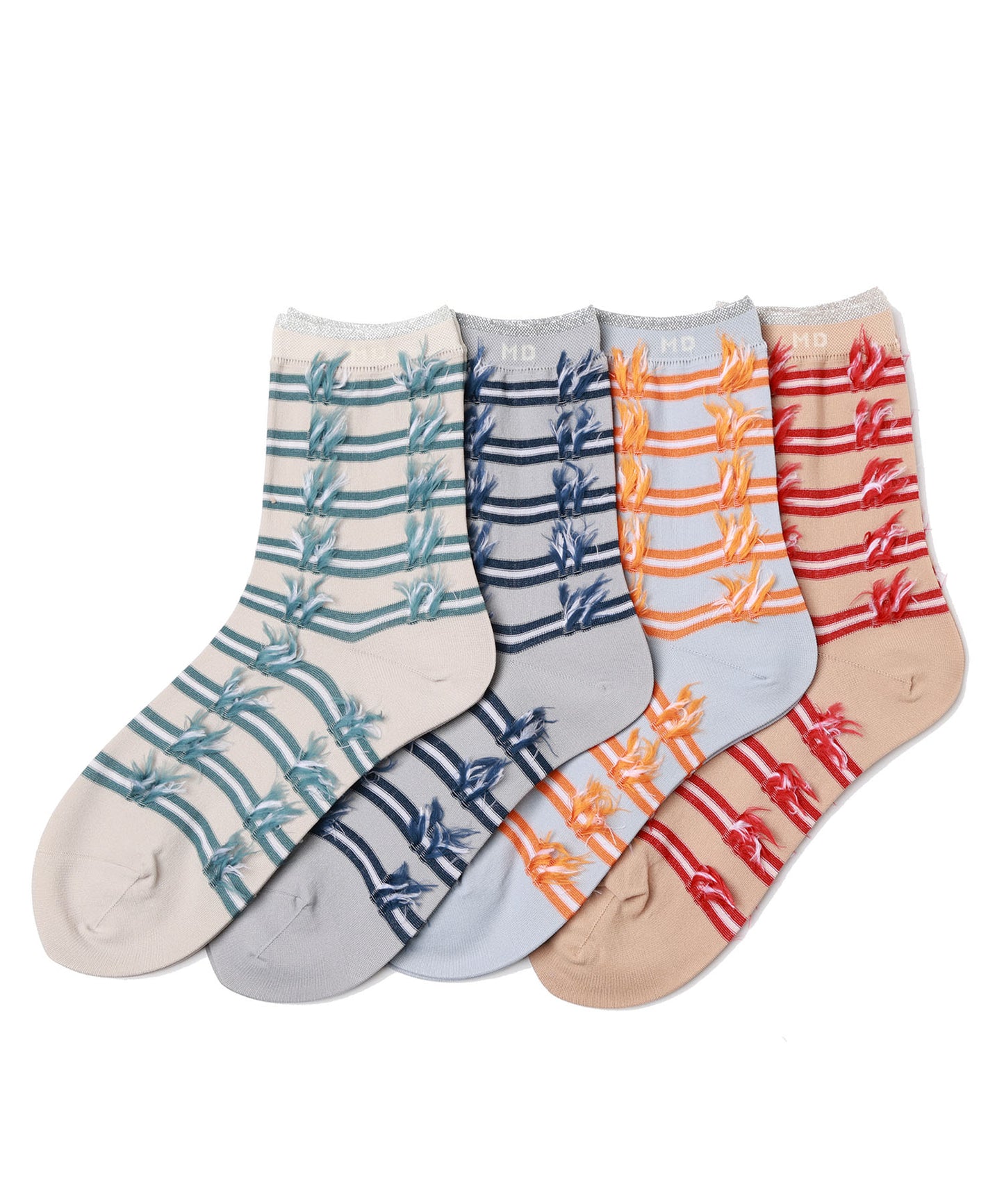 RIBBON JACQUARD SOCKS